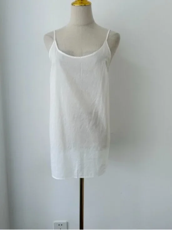 DOEN lucina embroidered linen mini dress - Picture 14 of 14